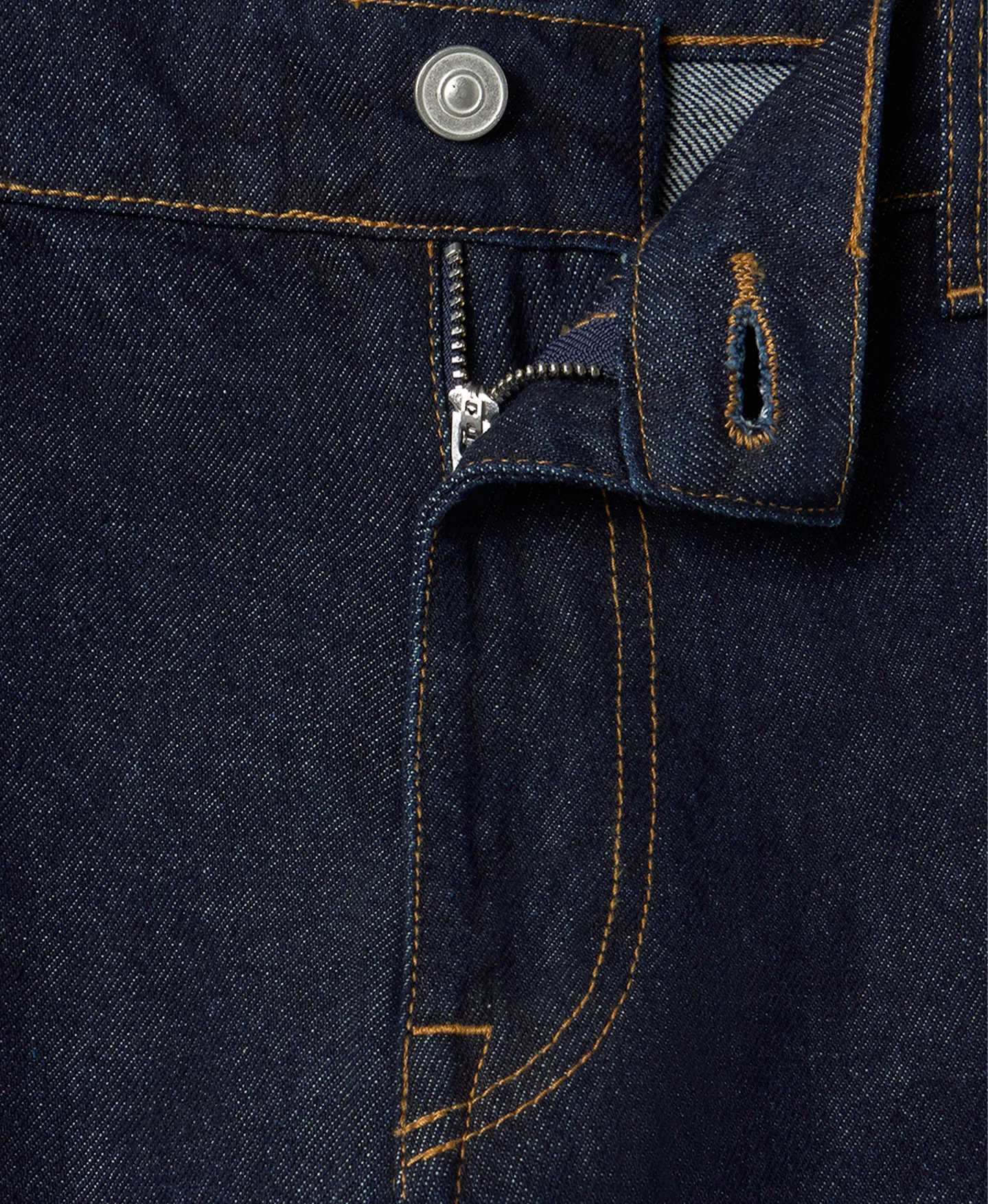 14oz 'Dark Indigo' Denim Jeans - Image 4