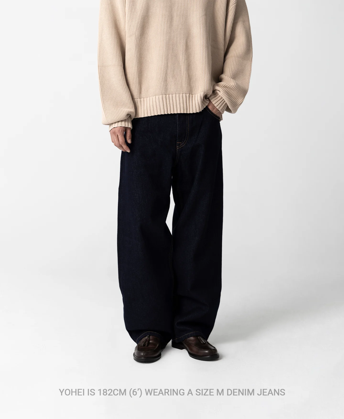 14oz 'Dark Indigo' Denim Jeans - Image 9