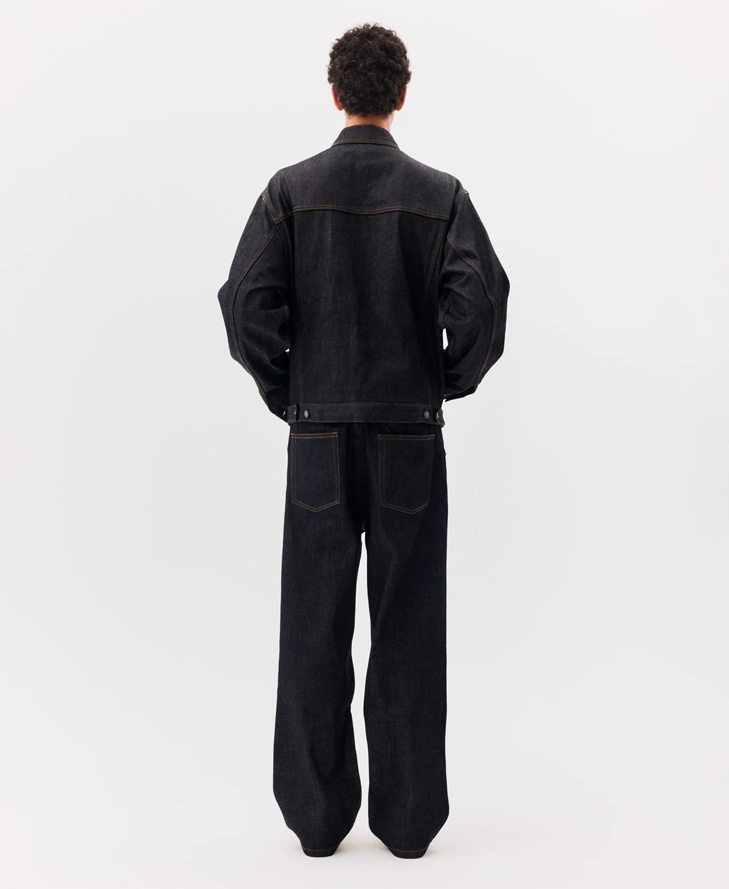 14oz 'Indigo' Selvedge Raw Denim Jeans - Image 10