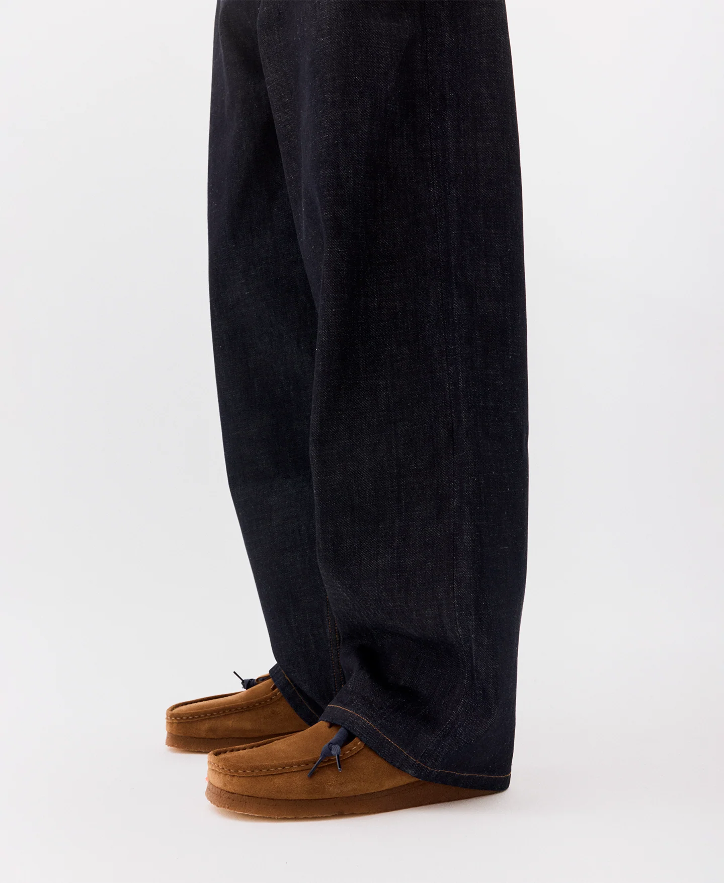 14oz 'Indigo' Selvedge Raw Denim Jeans - Image 11