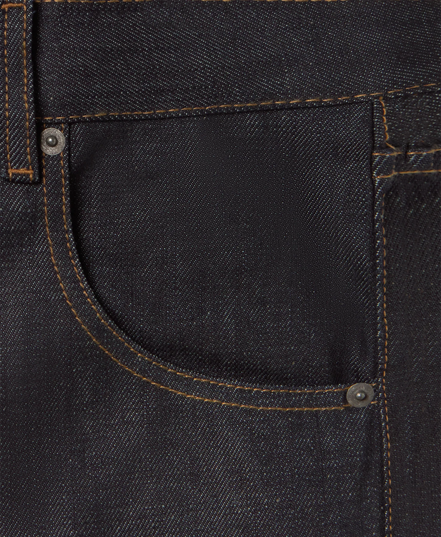 14oz 'Indigo' Selvedge Raw Denim Jeans - Image 4