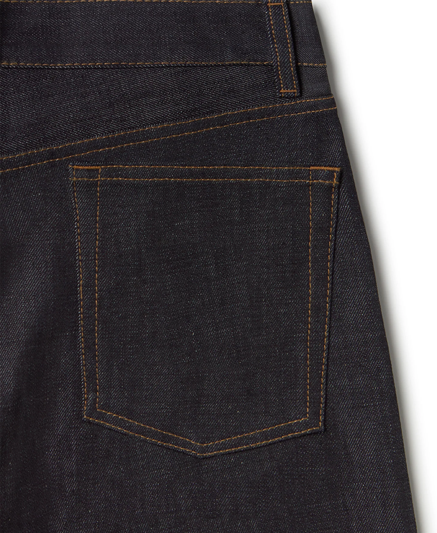 14oz 'Indigo' Selvedge Raw Denim Jeans - Image 6