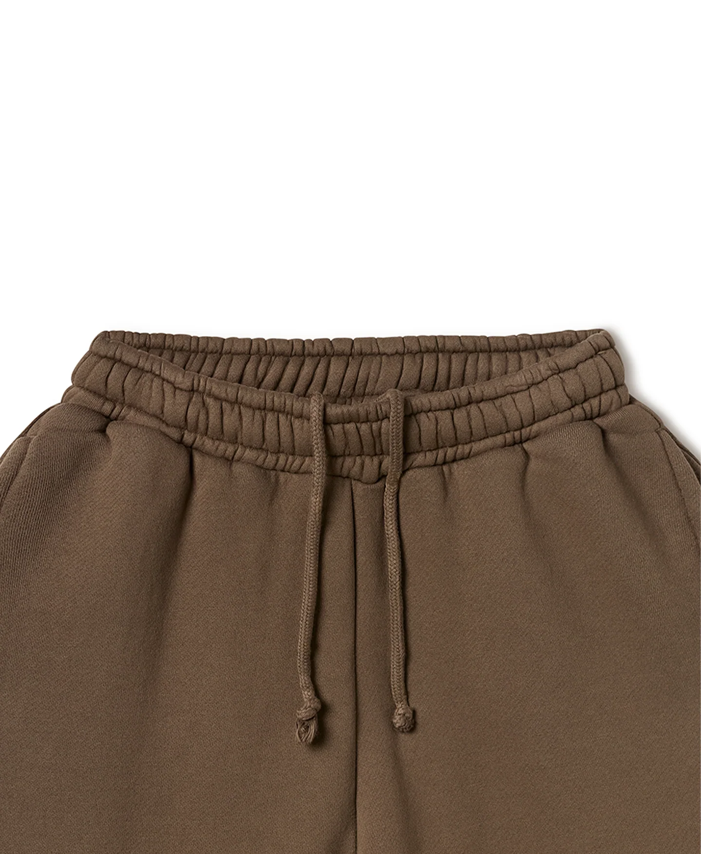450 GSM 'Mocha Brown' Straight-leg Pants - Image 3