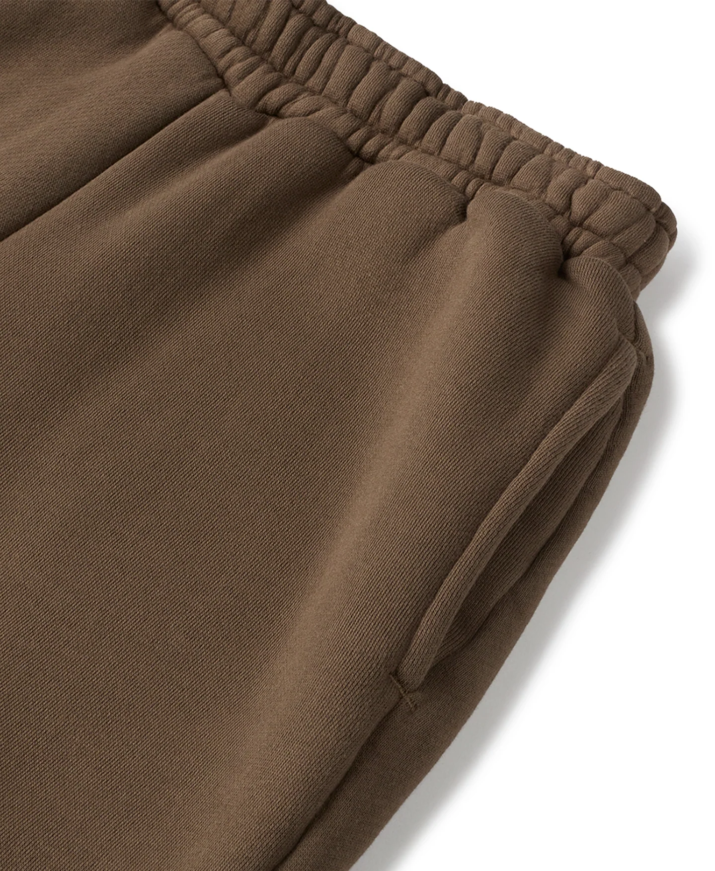 450 GSM 'Mocha Brown' Straight-leg Pants - Image 4