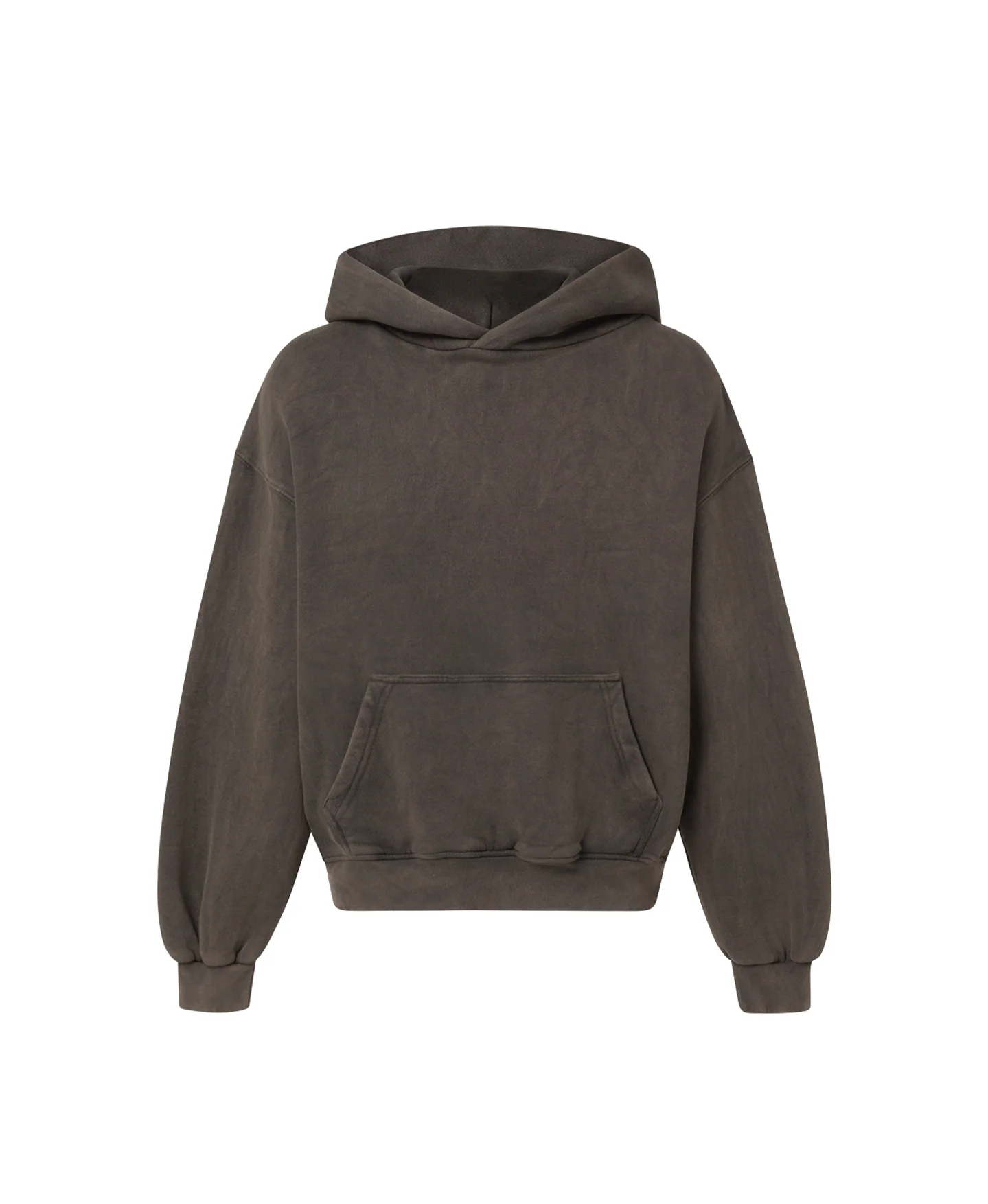 450 GSM 'Vintage Dark Brown' Hoodie