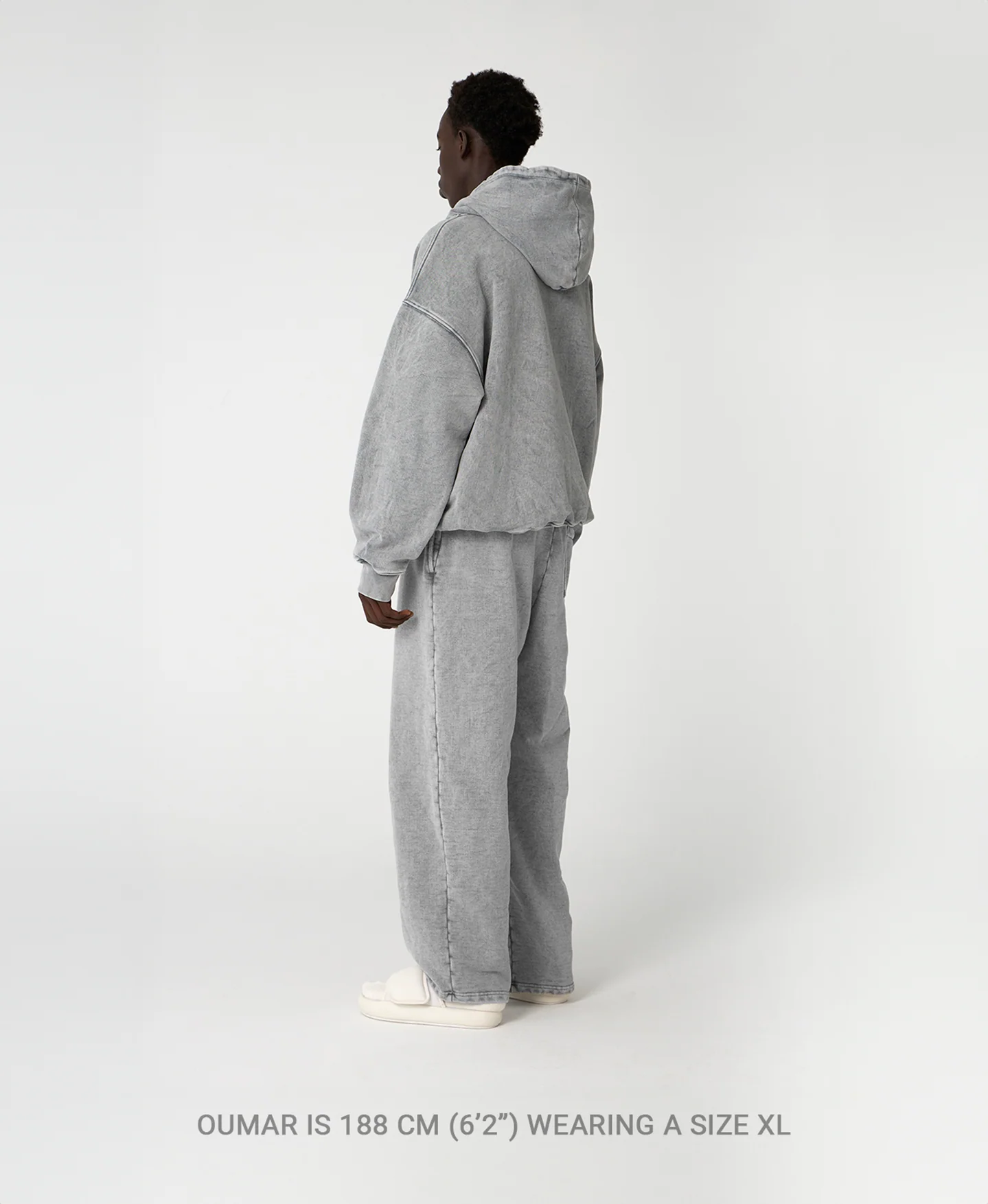 600 GSM 'Ash Gray' Hoodie - Image 8