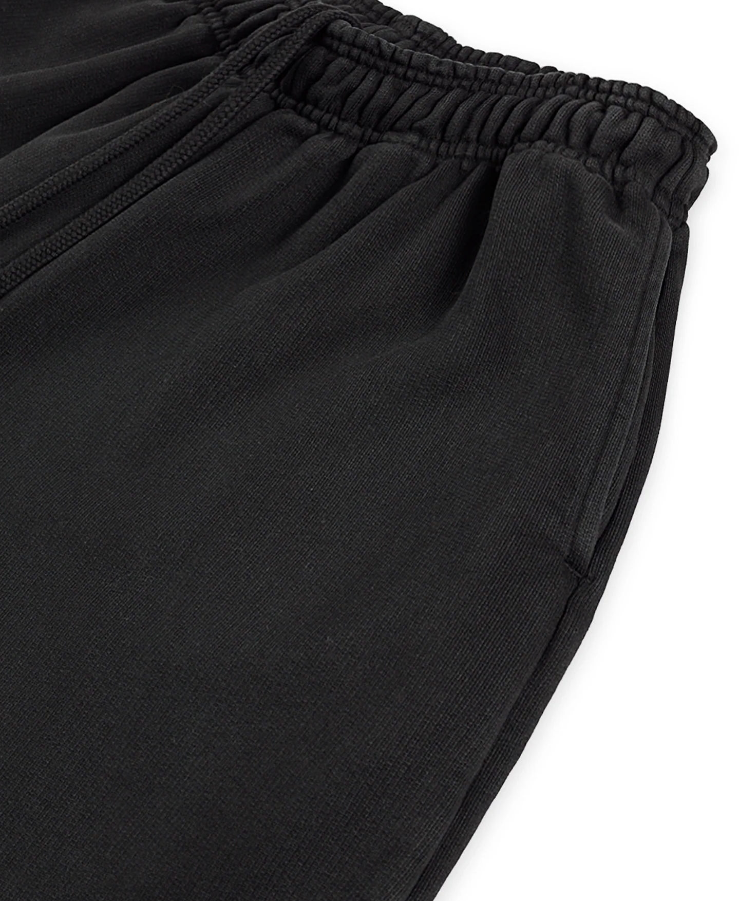 600 GSM 'Jet Black' Sweatpants - Image 3