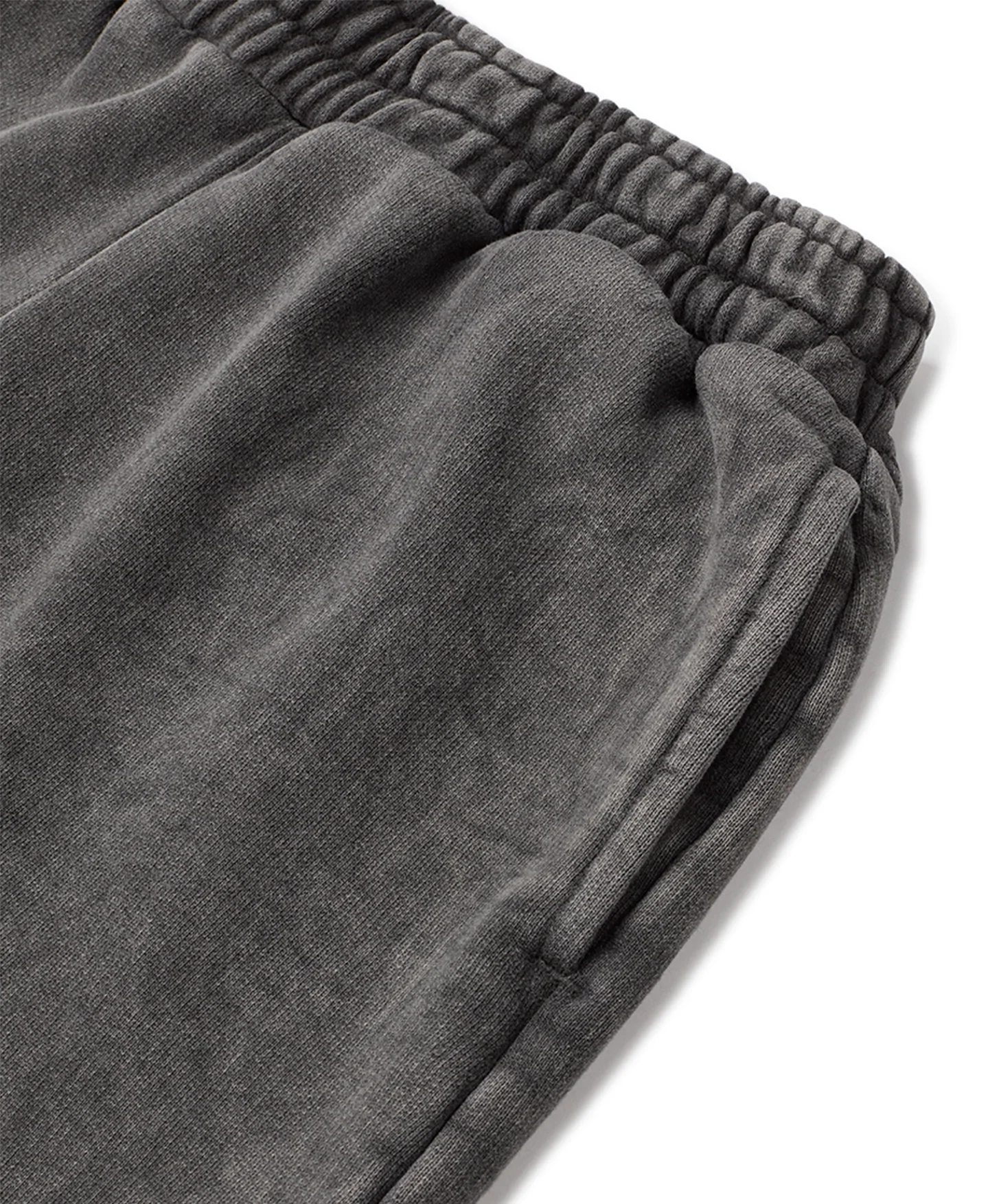 600 GSM 'Vintage Black' Straight-leg Pants - Image 4