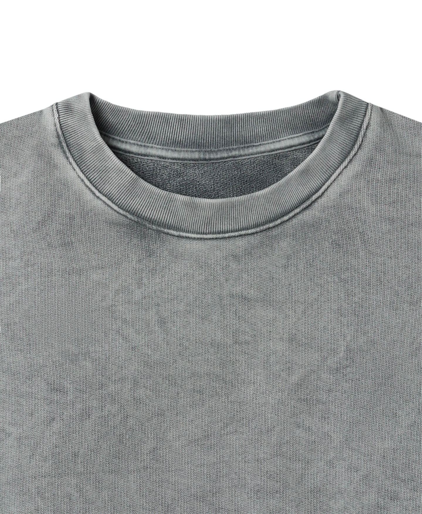 600 GSM 'Vintage Gray' Crewneck - Image 4