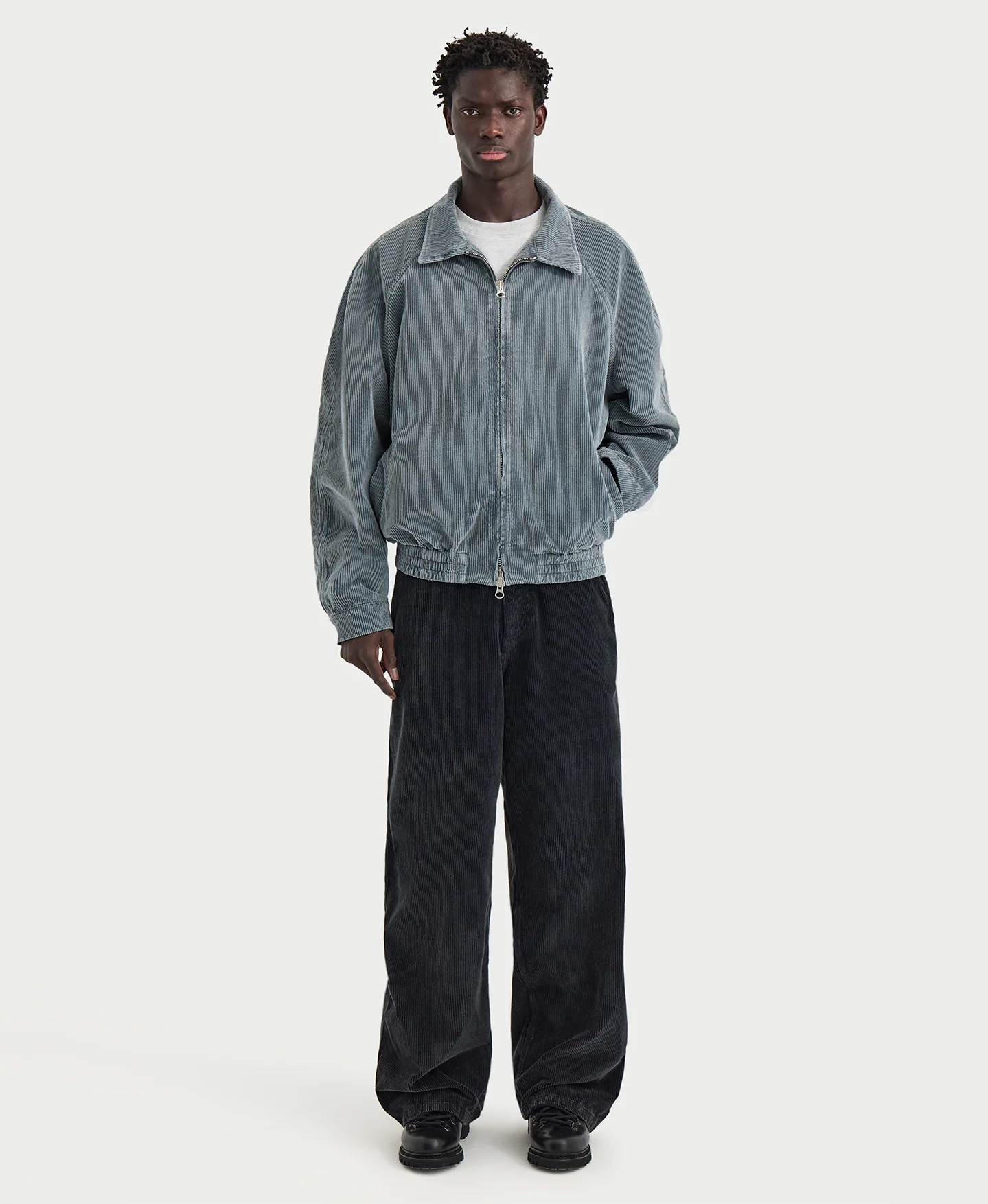 'Anthracite' Corduroy Jacket - Image 7
