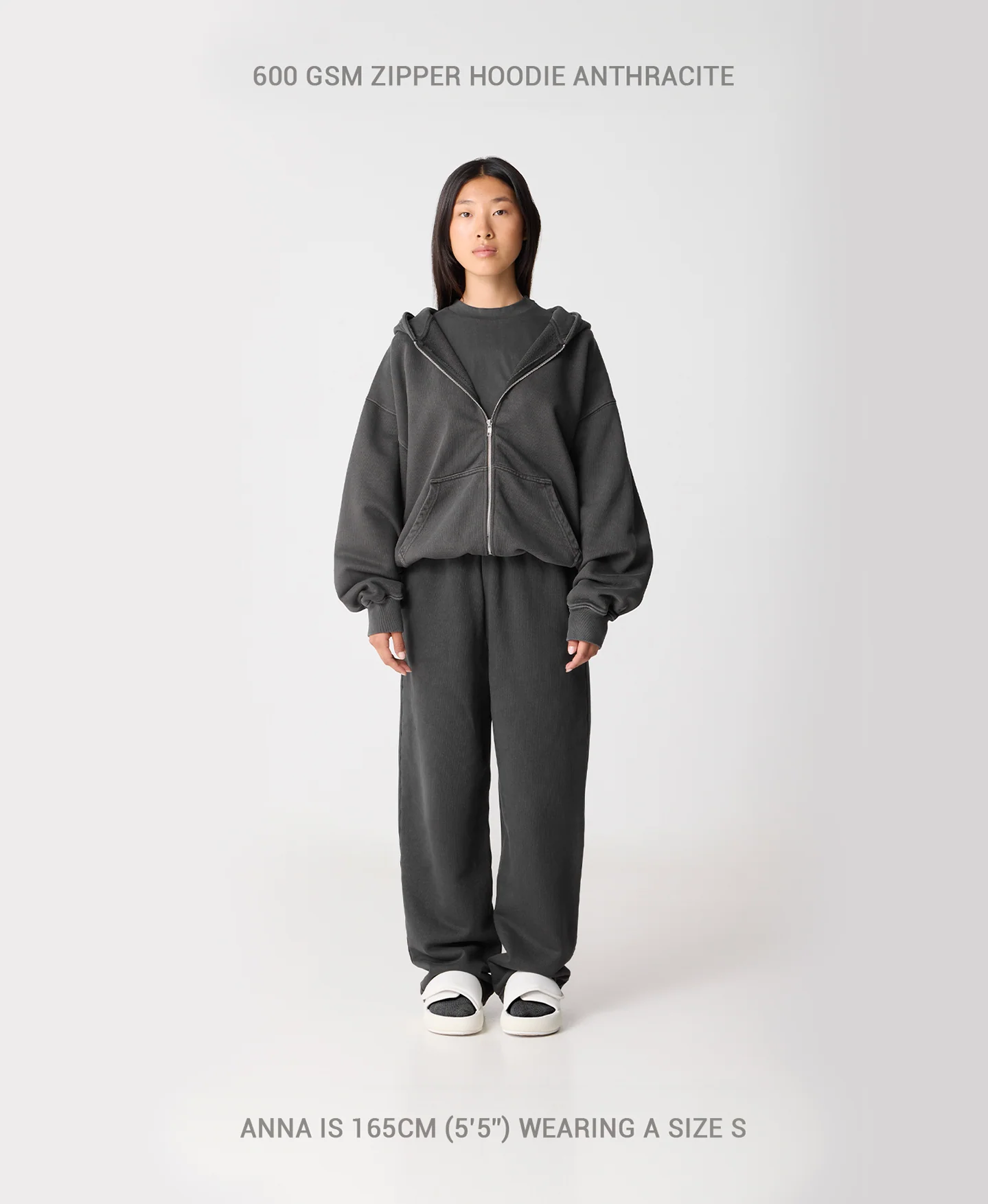 600 GSM 'Mocha Brown' Zipper - Image 9