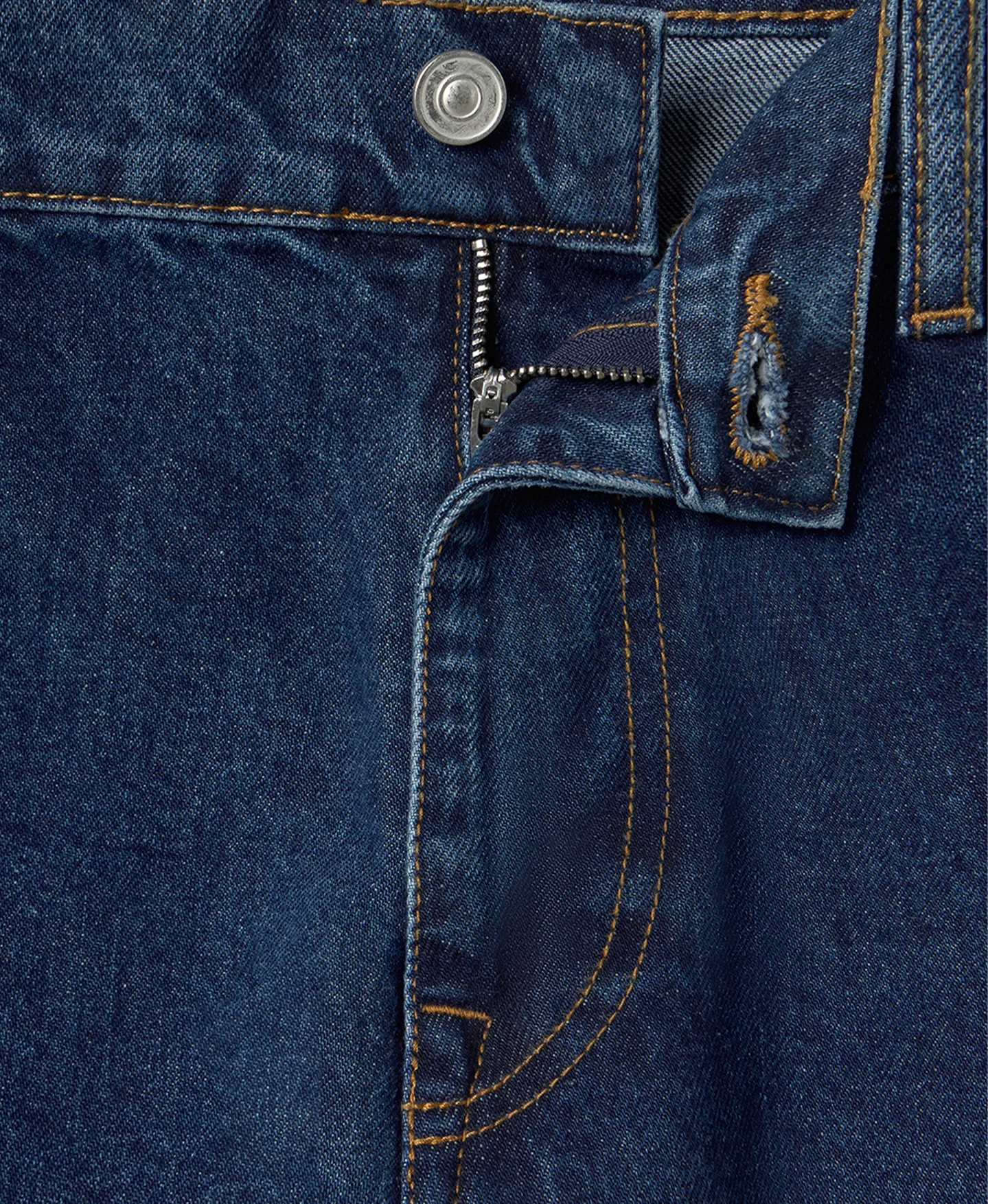 14oz 'Mid Indigo' Denim Jeans - Image 4