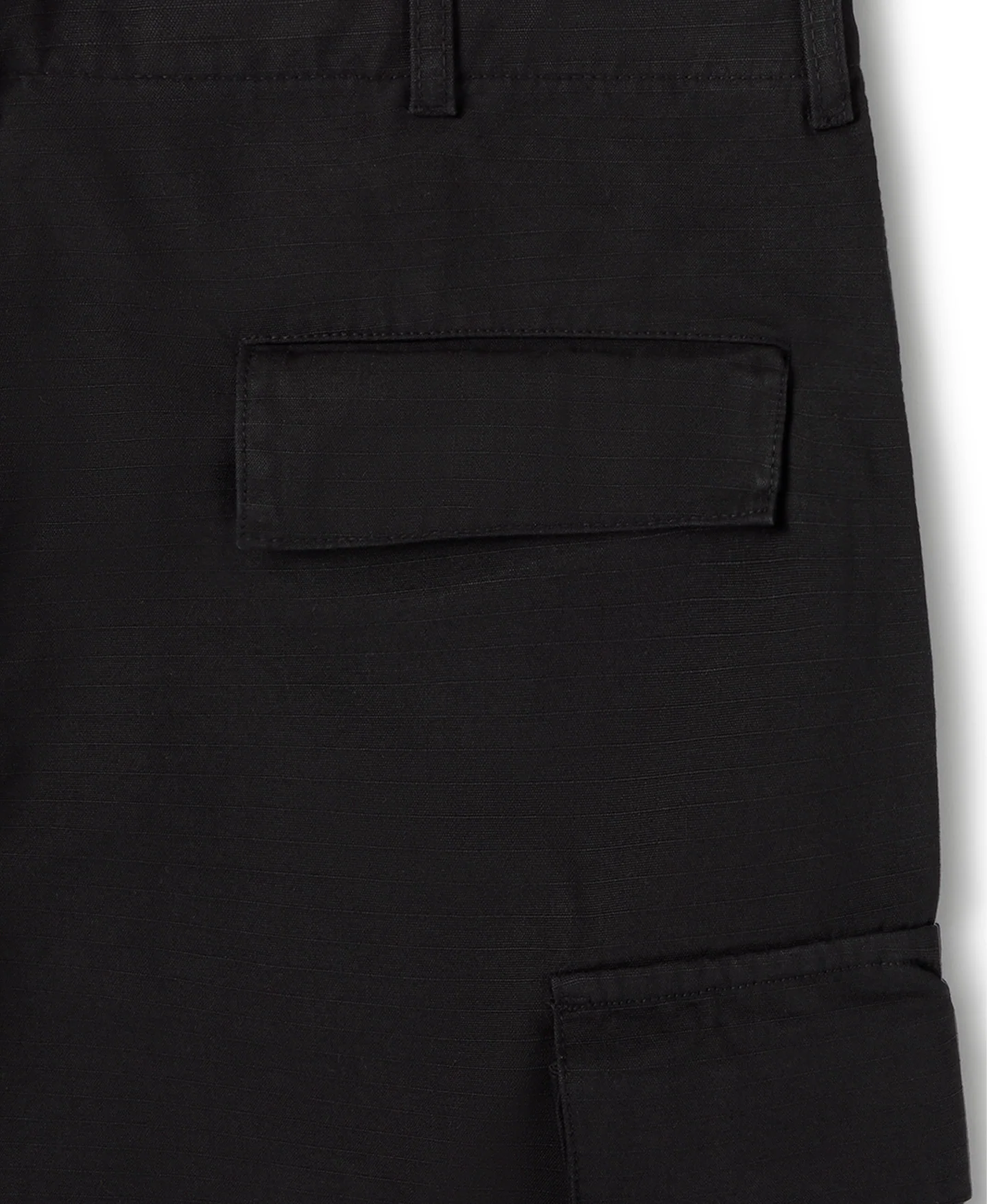 'Jet Black' Ripstop Cargo Pants - Image 4
