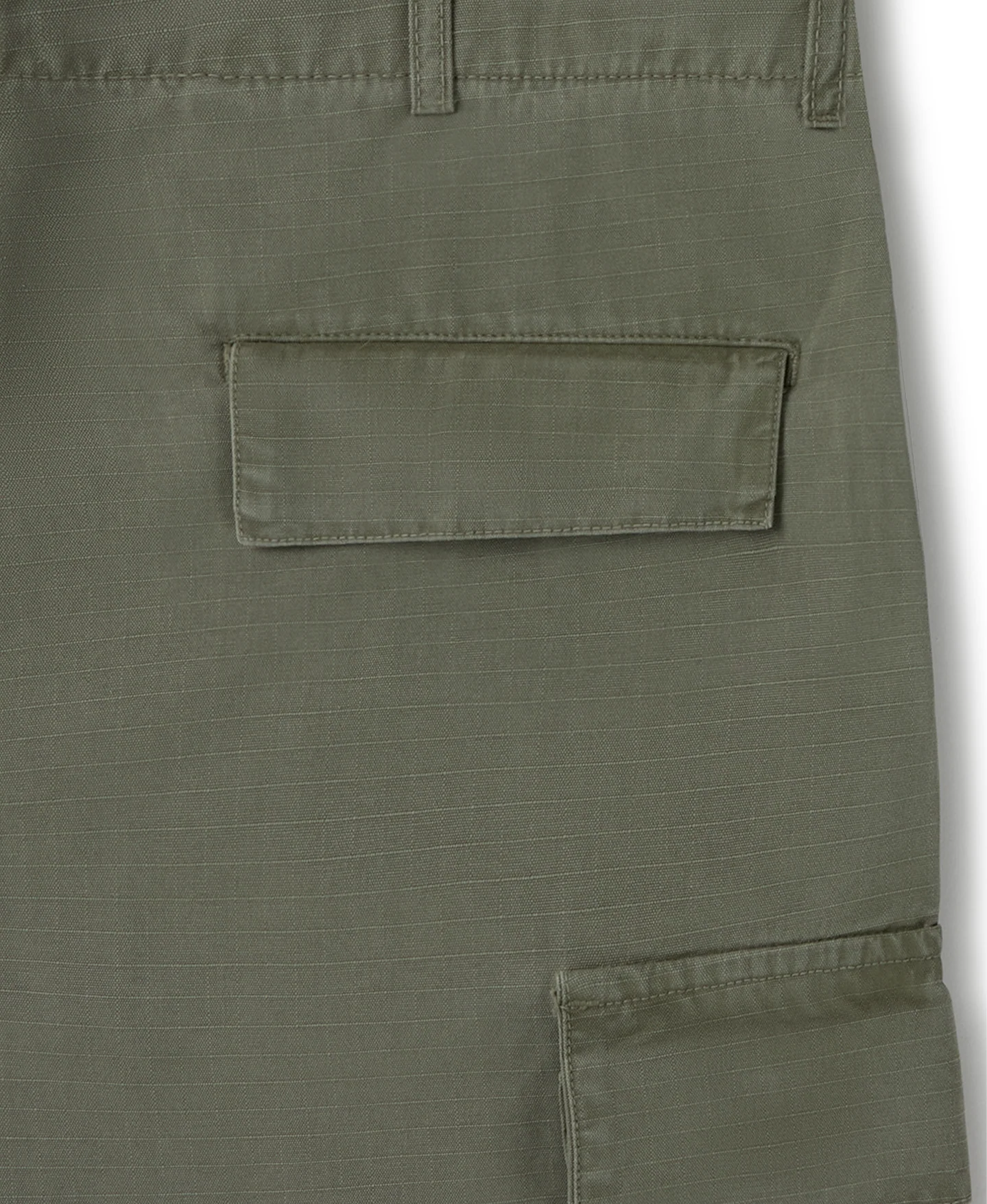 'Olive' Ripstop Cargo Pants - Image 3