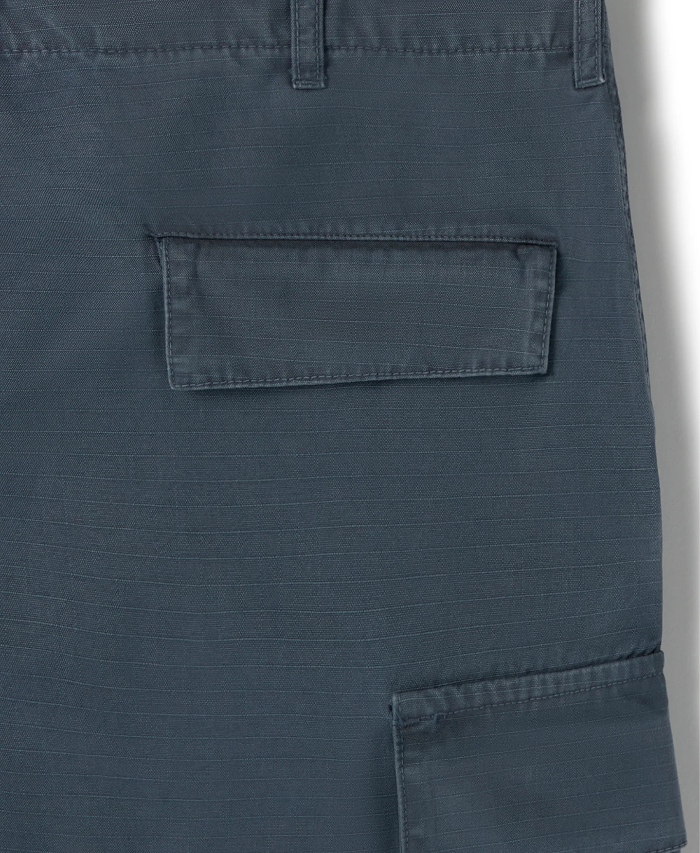 'Petrol' Ripstop Cargo Pants - Image 3