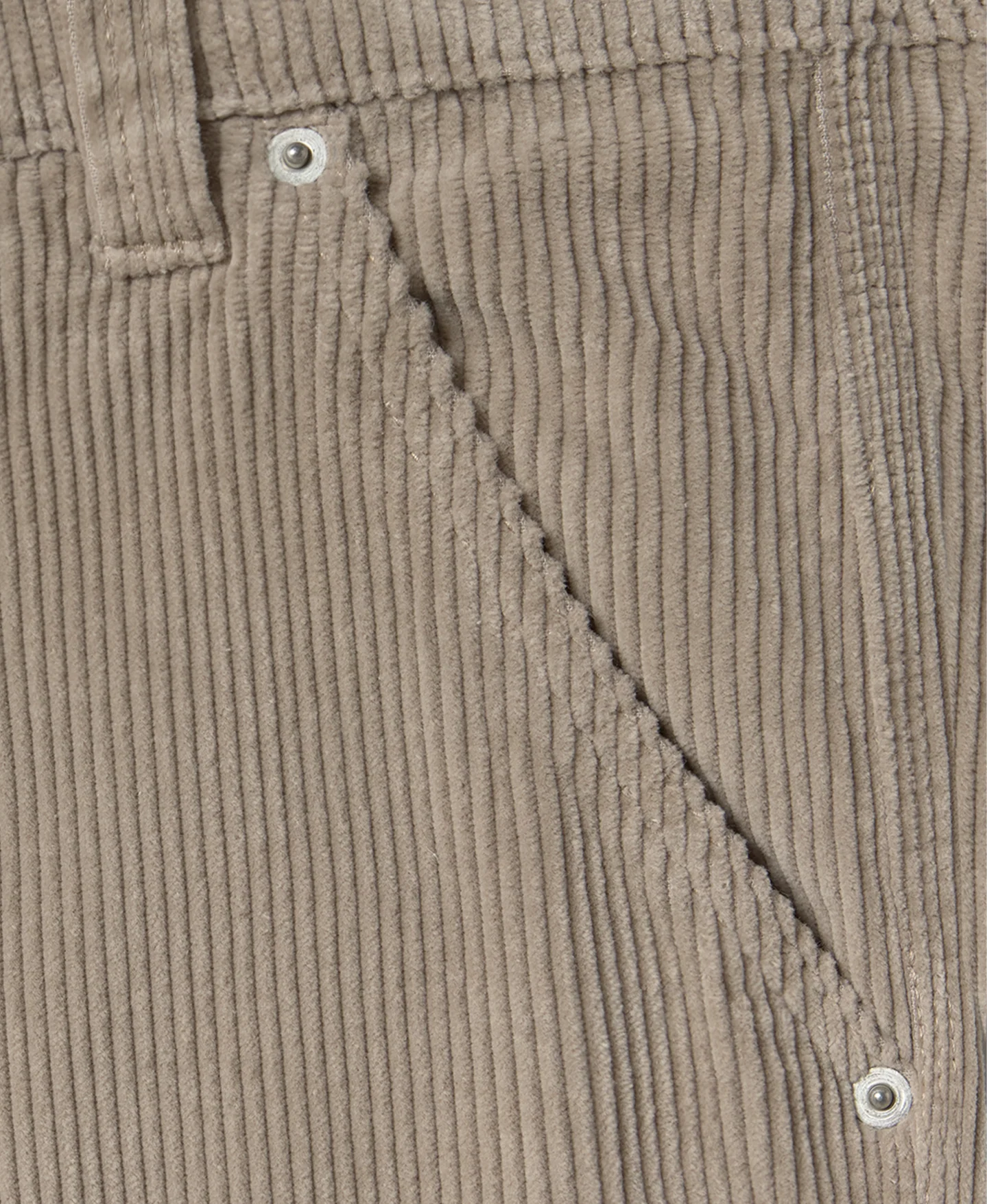 'Taupe' Corduroy Pants - Image 3